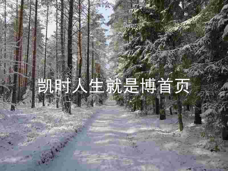 凯时人生就是博首页